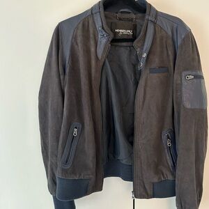 Members Only Black and Blue Jacket